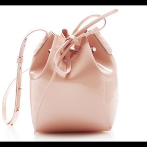 NWT Mansur Gavriel Rosa/rosa Mini Mini bucket bag